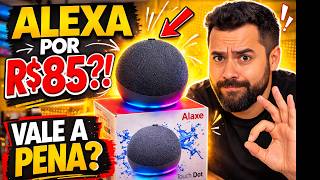 ALEXA DA SHOPEE por R$85 vale a pena? 🤯 Unboxing e Teste Real (Cuidado!)