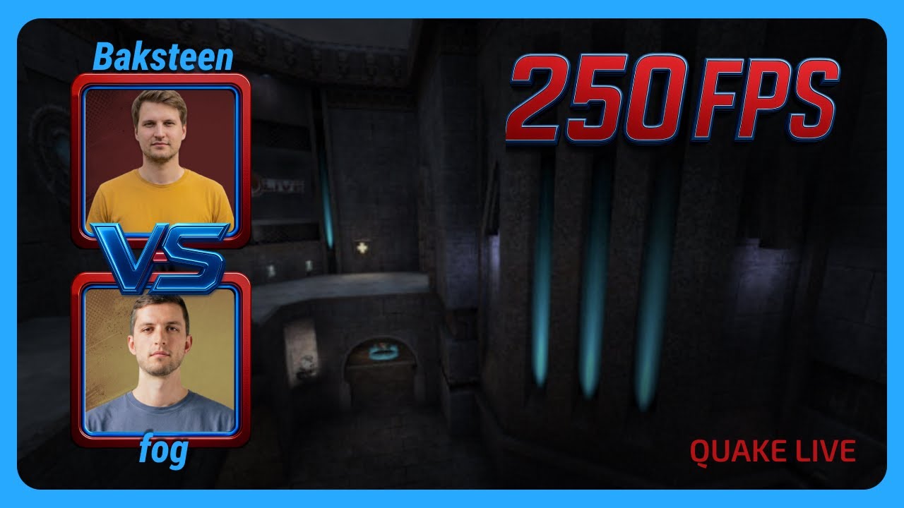 baksteen vs fog | 250FPS Quake Season 4 | BO3 | Quake Live