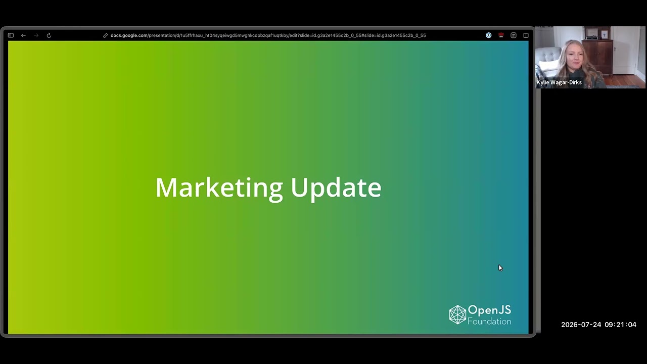 Thumbnail for OpenJS Foundation Public Board of Directors Meetings- July 24, 2026