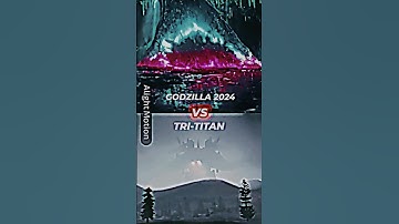 GODZILLA 2024 VS TRI-TITAN (FULL POWER) ||@DaFuqBoom #titan #godzilla #1v1 #edit