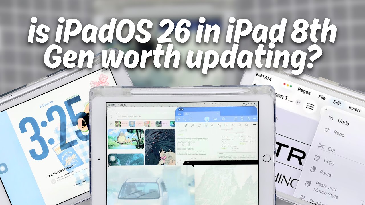 iPadOS 26 on iPad 8th Generation (watch this before you update