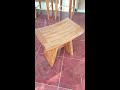 Teak shower bench this small chair use inside bathroom of a hotel or villa