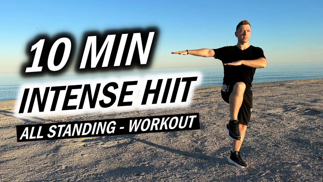 10 Min Intense Hiit Workout At Home - To Burn Fat And Build Muscle ...