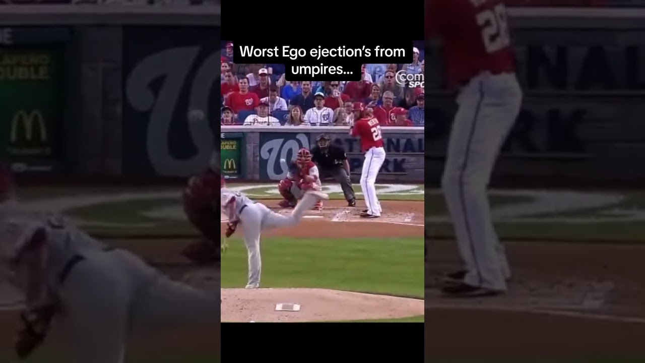 WORST Ego Ejections in MLB History.. 🤔🗣 | 