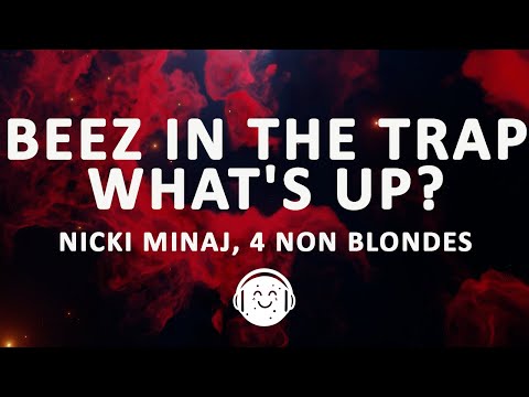 Nicki Minaj 4 Non Blondes Beez In The Trap X What S Up TikTok Mashup Lyrics