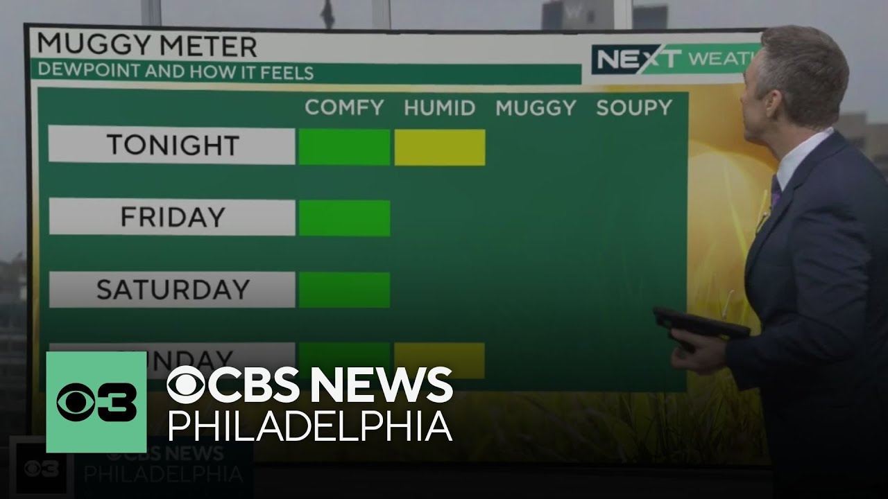 Sunny and dry weekend ahead in Philadelphia region - YouTube