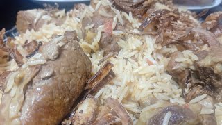 طريقة عمل رز كبسة  عالسريع