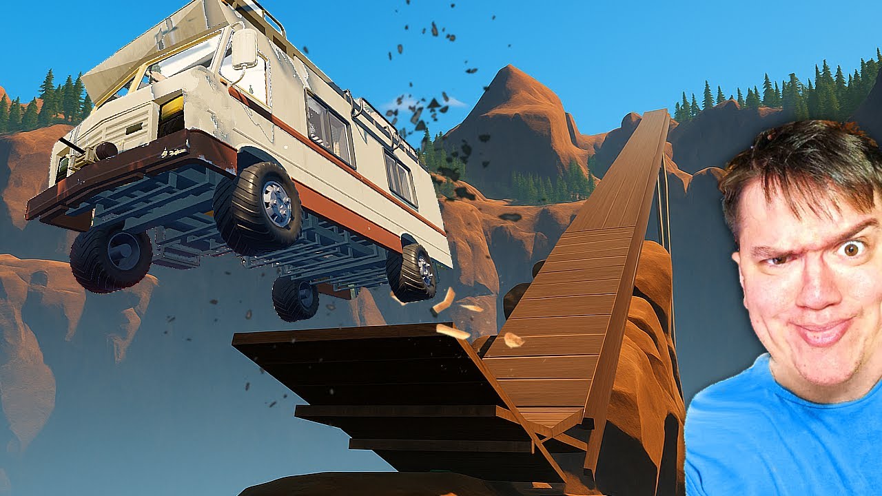 Sarim pe MEGA RAMPA cu RULOTA..