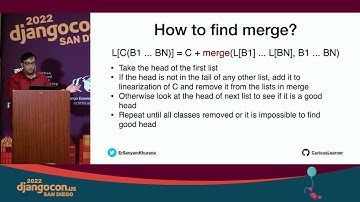Method Resolution Order (MRO) in Python with Sanyam Khurana - DjangoCon US 2022