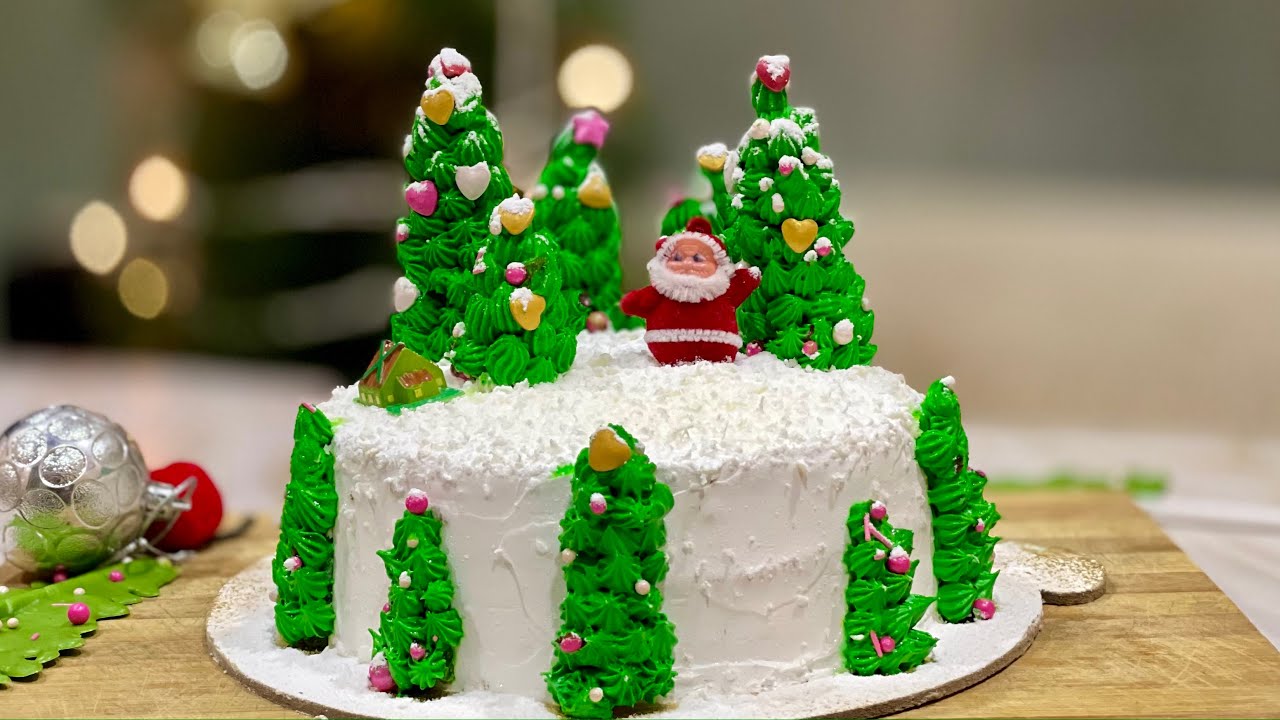 Super Soft Christmas Cake In Kadai | No Fondant, No Eggs, No Oven Christmas Cake | Eggless Cake | Anyone Can Cook with Dr.Alisha