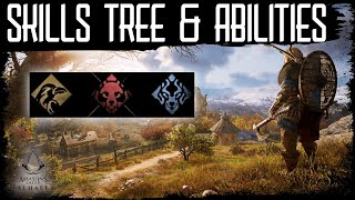 Assassin's Creed Valhalla FULL SKILLS TREE and ABILITIES | RAVEN, BEAR, WOLF | Skills Points