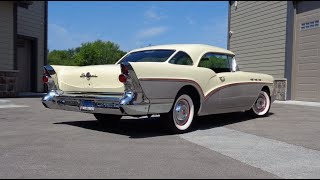 1957 Buick Special Riviera Model 46R in White & Gray & Engine Sound My Car Story with Lou Costabile