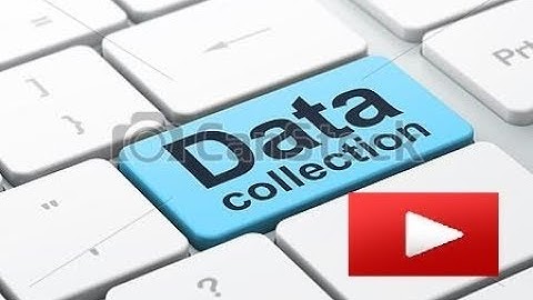 Methods of data collection