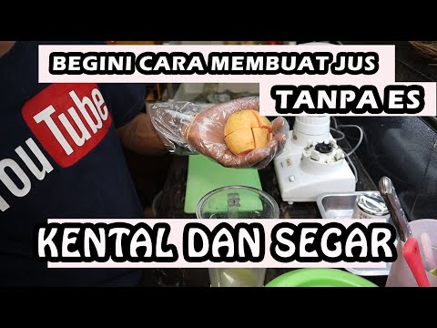Resep Jus Alpukat Tanpa Es Batu