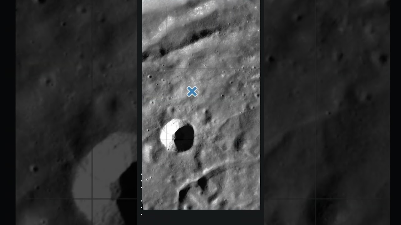 NASA locates crash site of Japanese Moon lander