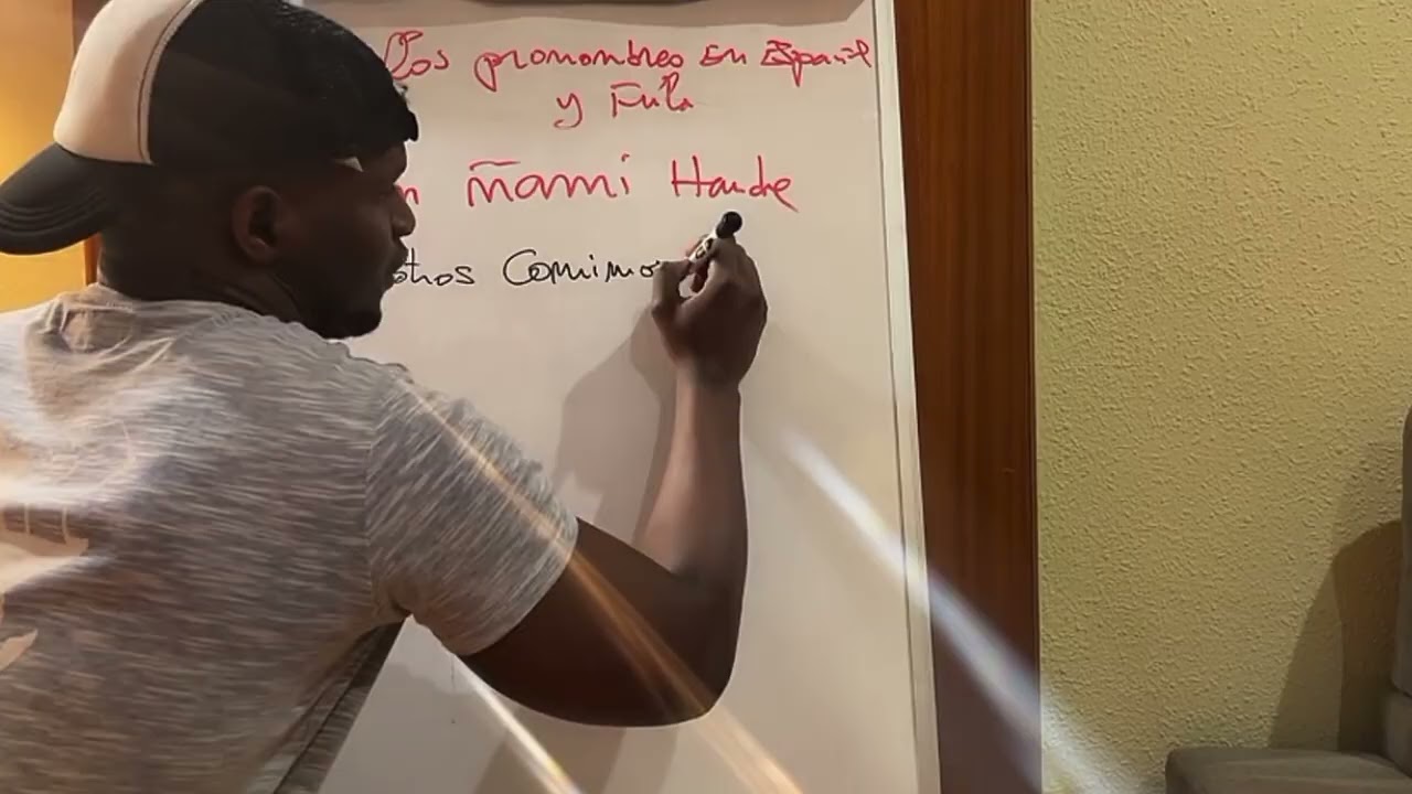 Conjugación en Fula y español 