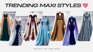 😍Beautiful Fancy Maxis for Girls|Latest Designer Collection #luxuryfashion #fashionstyle #maxistyle 
