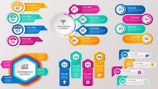 Infographics Template  Free Download In AI And EPS Files |Urdu Hindi|