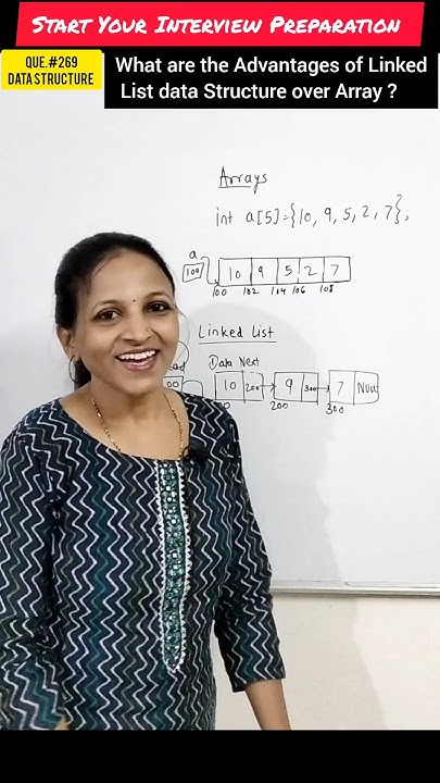 What are the advantages of Linked list over Arrays data structure? # ...