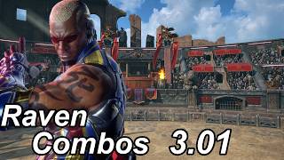 Tekken 8 Raven combo video