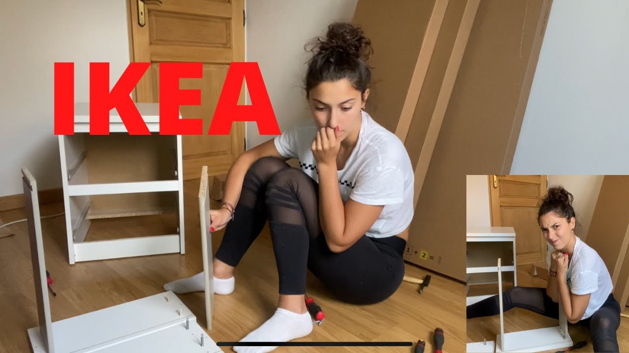 J'ESSAIE DE MONTER UN MEUBLE IKEA. YouTube