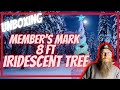 Unboxing the Member's Mark 8' Pre-Lit Iridescent Color-Changing Spiral Tree
