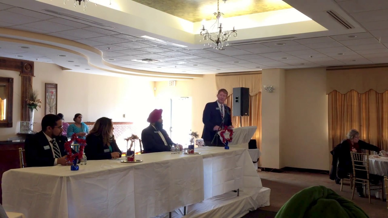 Speaking at Mansimran Kahlon for Delegate's Meet and Greet