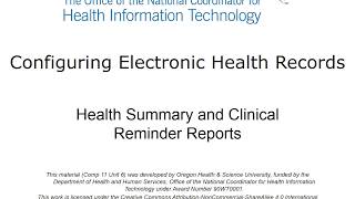 ONC Component 11 Unit 6 Lecture a