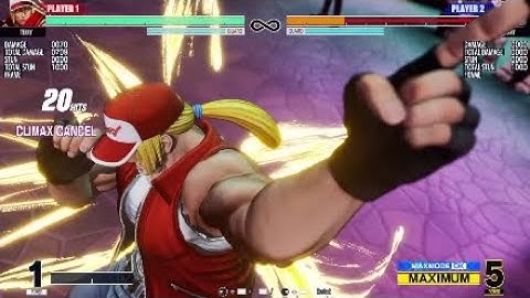[King Of Fighters 15] Terry 100% Combo (Counter Hit)