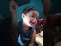 one year baby girl while taking selfie 😂