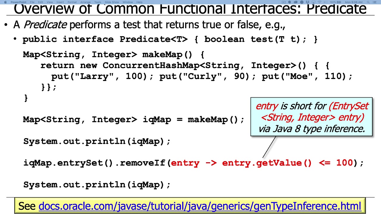 Entry java