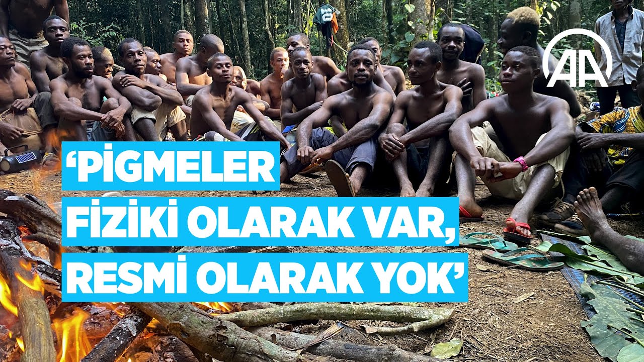 Kamerun'da Afrika'nın en eski yerlileri Pigmeler kimliksiz yaşamaya mahkum ediliyor