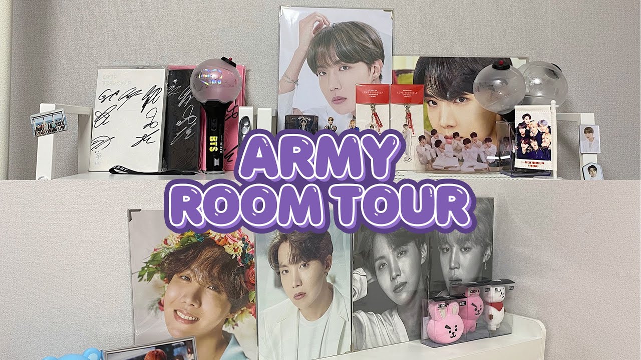 아미의 덕질존 소개 & 룸투어 | ARMY ROOM TOUR ･ 방탄 공식 굿즈 ･ 비공식 굿즈 ･ 굿즈 소개
