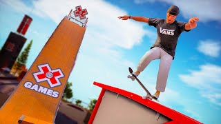 SKATEBOARDING The MEGA RAMP In Riders Republic!