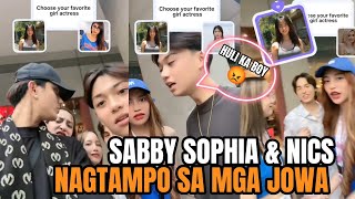 SABBY AND SOPHIA MAY TAMPO KAY YAJI AT SEAN ,NAHULI MY GINAWA😡