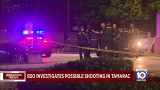 BSO investigates possible shooting in Tamarac