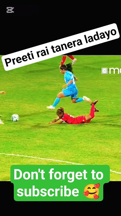 Preeti sutyo la #nepalteam #indianfootball #saffwomenschampionship #afcwomensasiancup2026qualifiers