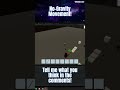 No gravity movement in space game! #shorts