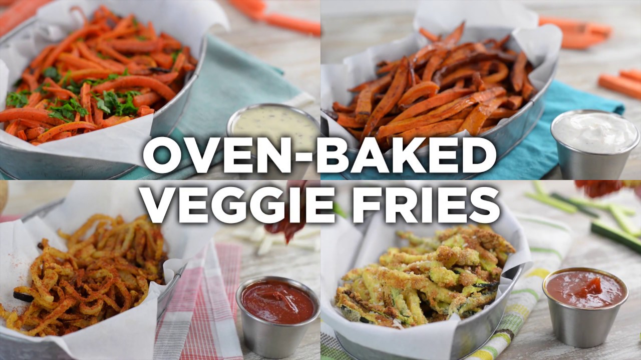 Add More Veggies to Your Diet With These Healthy Oven-Baked Fries, 4 Ways | Tastemade