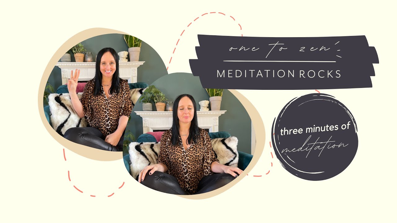 Meditation Rocks: One to Zen | Three Minutes of Meditation