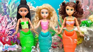 Mermaid Magic PLAYTIME! 🧜‍♀️ Playing with Dolls under the Sea ✨
