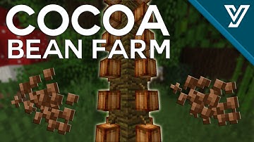 MICRO Cocoa Bean FARM for Minecraft