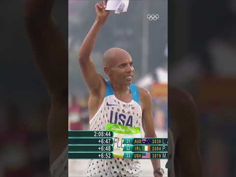 Never let them know your next move ???? Mebrahtom Keflezighi Rio 2016