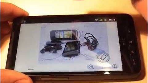 Gingerbread Browser & Flash animation - Gingerbread on the HTC HD2