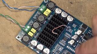 TPA3116D2 120 WPC Bluetooth Audio Board test run