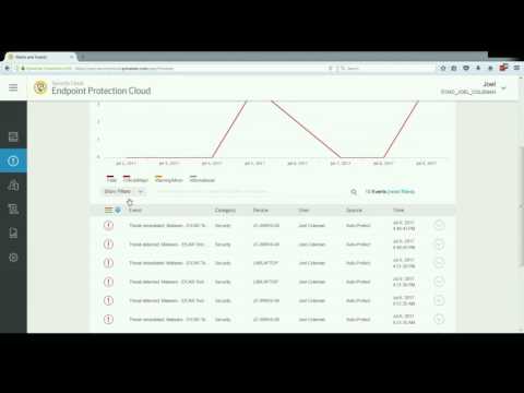 Symantec Endpoint Protection Cloud: Management Console Overview