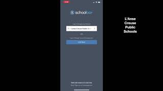 L'Anse Creuse - How to log-in to Schoology using a mobile device.