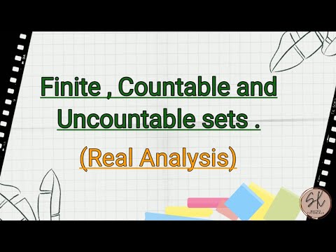 Finite, countable and