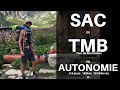 Sac de tour du mont blanc tmb en autonomie