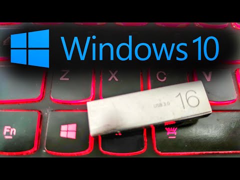 How to 🔥 Install Windows 10 👍 from a USB Flash Drive ✅